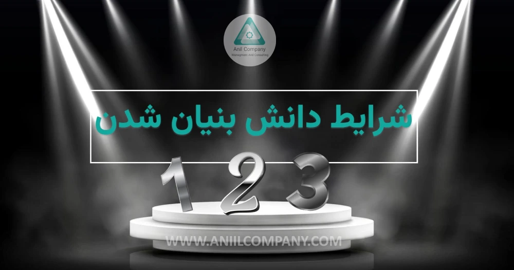 دانش بنیان شدن به 3 شرط