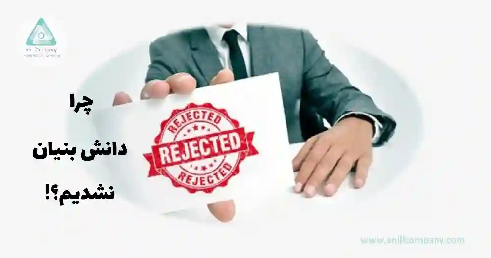 دلایل رد درخواست دانش بنیان شدن شرکت ها